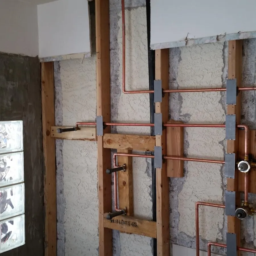 Copper pipe installation for Repiping in Burke